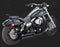 Vance & Hines Twin Slash 3" Round Slip-Ons Exhaust System '08-'14 Harley-Davidson Dyna FXDF Fat Bob, '10-'14 FXDWG Dyna Wide Glide