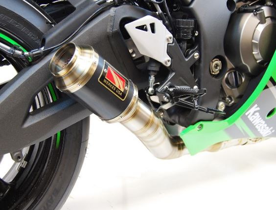 Competition Werkes GP Race Stainless Steel Slip-on Exhaust 2016-2017 Kawasaki ZX10R