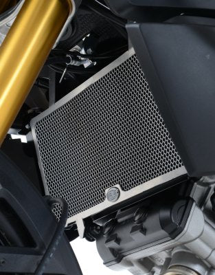 R&G Racing RAD0173.BK Radiator Guard for 2014-2015 Suzuki V Strom 1000