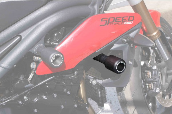 Evotech Performance Upper Frame Slider Kit 2011-2015 Triumph Speed Triple / R