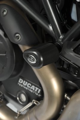 R&G Aero Frame Sliders Ducati Diavel/Strada '11-'18