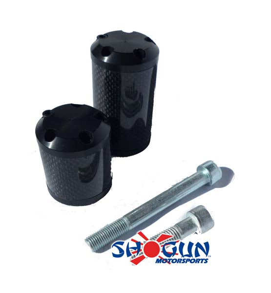 Shogun Carbon S5 Frame Sliders for 2009-2012 Honda CBR600RR