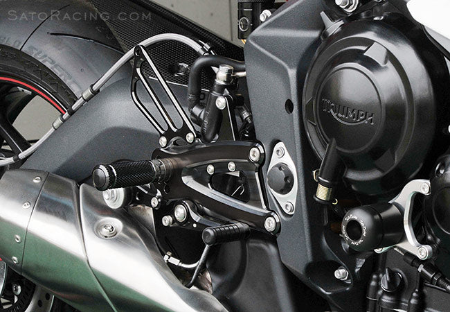 Sato Racing Rear Set Kit For 2013-2017 Triumph Daytona 675 / R
