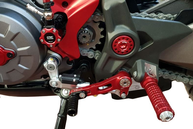 CNC Racing Brake and Gear Levers Kit for '16-'18 Ducati Monster 1200/S/R, '17-'18 SuperSport/S