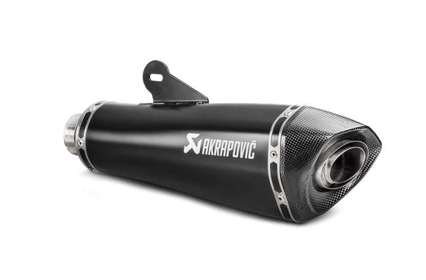 Akrapovic Slip-On Black Exhaust 14+ BMW R Nine T Scrambler 