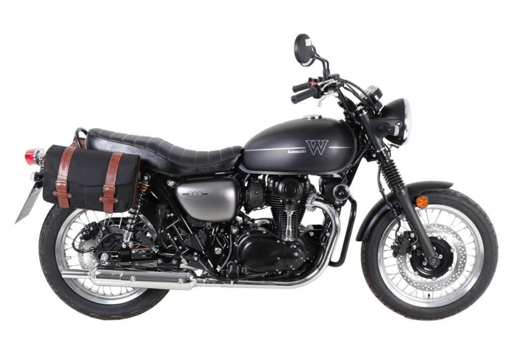 Hepco & Becker C-Bow Carrier '19+ Kawasaki W800 Street/ Cafe - Chrome