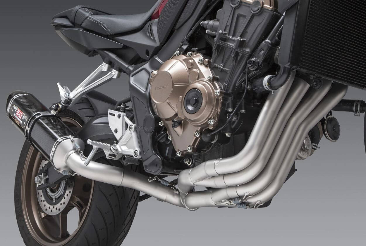 Yoshimura Race R-77 Carbon Full Exhaust '19-'23 Honda CB650R/CBR650R