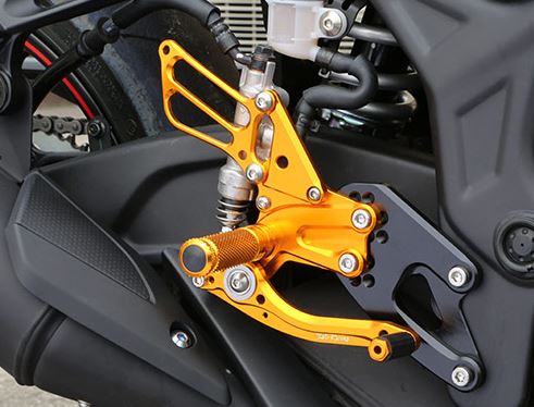 Sato Racing "Race Version" Adjustable Rearsets '15-'18 Yamaha YZF R3