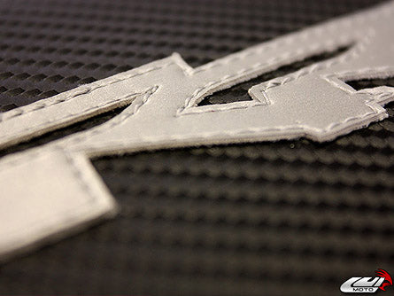 LuiMoto Tribal Blade Seat Cover 07-12 Honda CBR600RR - Black/Red/Silver