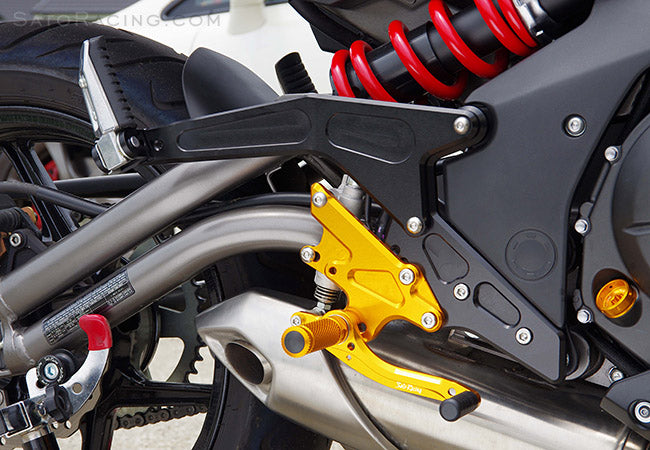 Sato Racing Tandem Bracket Set for 2012-2013 Kawasaki ER-6N, ER-6F, Ninja 650