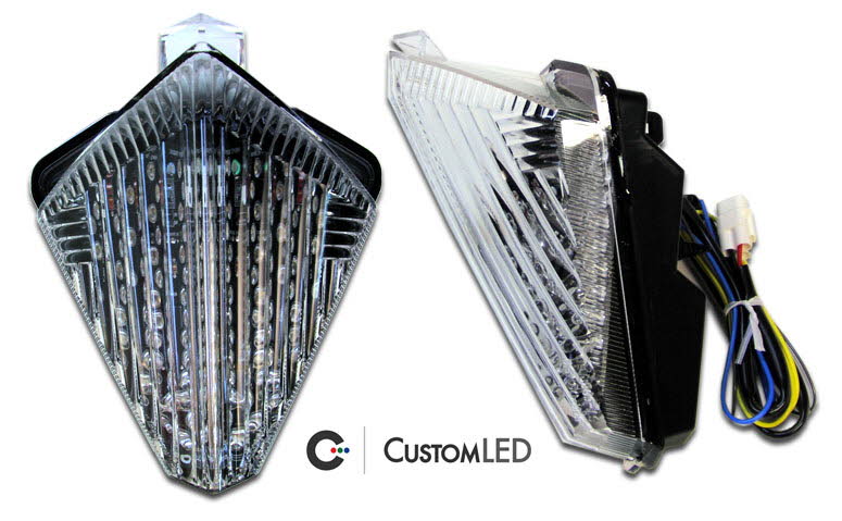 Custom LED Blaster-X Integrated LED Tail Light Complete Unit '07-'08 Yamaha YZF R1