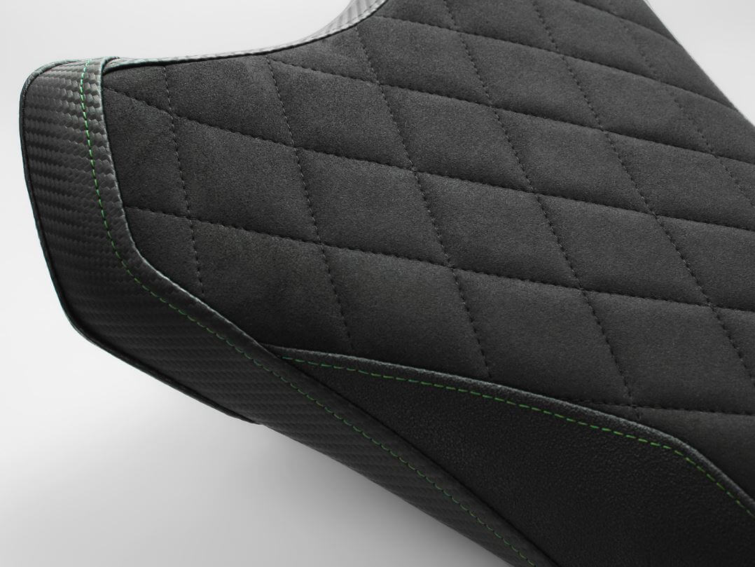 Shop Luimoto Diamond Rider Seat Covers '19-'21 Kawasaki ZX-6R