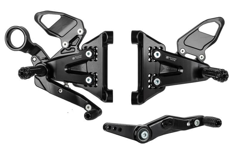 Bonamici Adjustable Rearsets 21-25 BMW S1000R, 23-25 M1000R