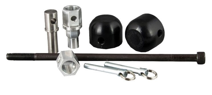 Woodcraft Front Axle Slider Kit '17+ Kawasaki Z900/RS