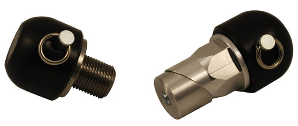 Woodcraft Front Axle Slider Kit Suzuki '05-'11 GSX-R1000 /'06-'10 GSX-R600/750 /'08-'20 Hayabusa