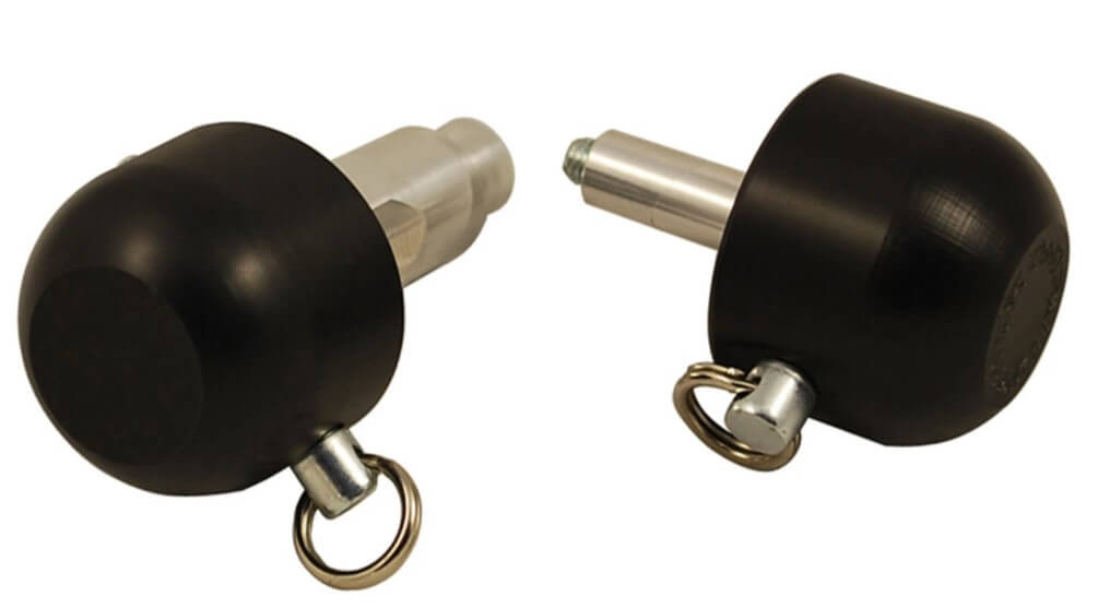 Woodcraft Front Axle Sliders Triumph Daytona 675/Street Triple/Speed Triple | Check Fitment