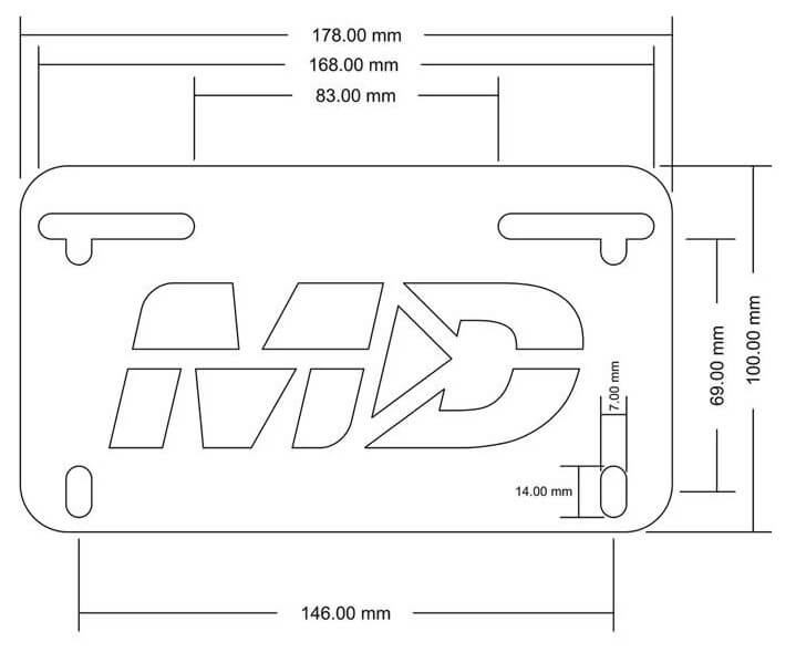 Motodynamic Fender Eliminator Kit '20-'21 Ducati Streetfighter V4/S
