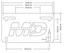 Motodynamic Fender Eliminator '13-'16 Triumph Street Triple 675 R/S/RS