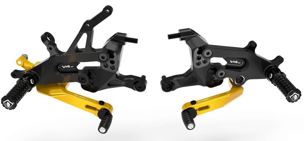 Ducabike Adjustable Rearset for Ducati Streetfighter V4/S