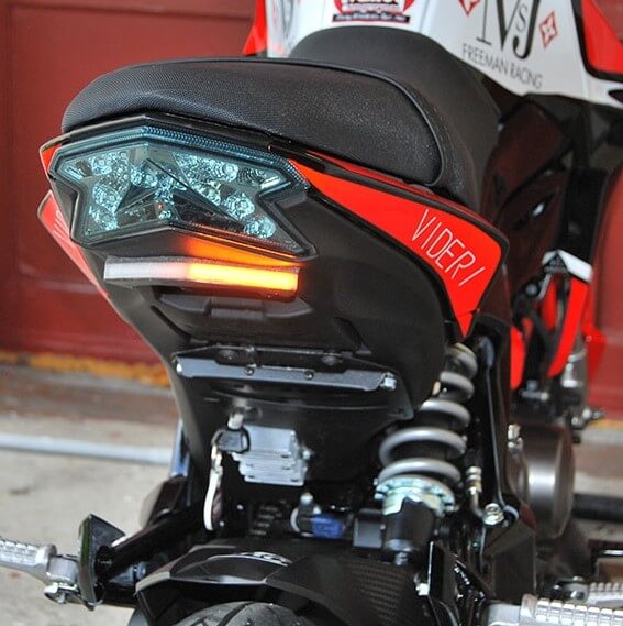 New Rage Cycles Fender Eliminator Kit Kawasaki Z125