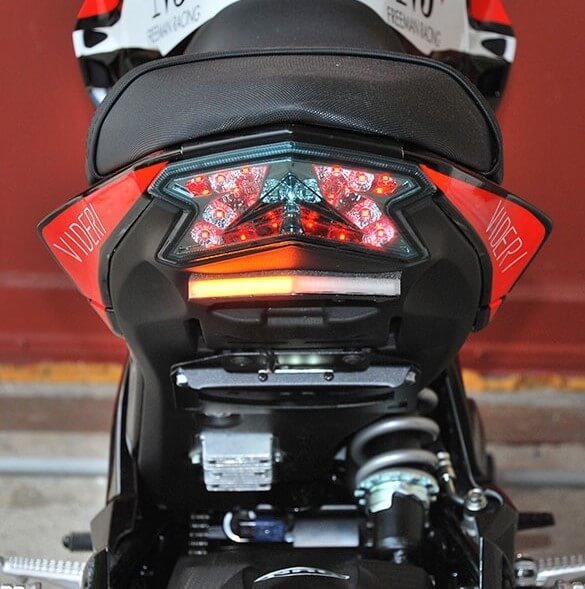 New Rage Cycles Fender Eliminator Kit Kawasaki Z125