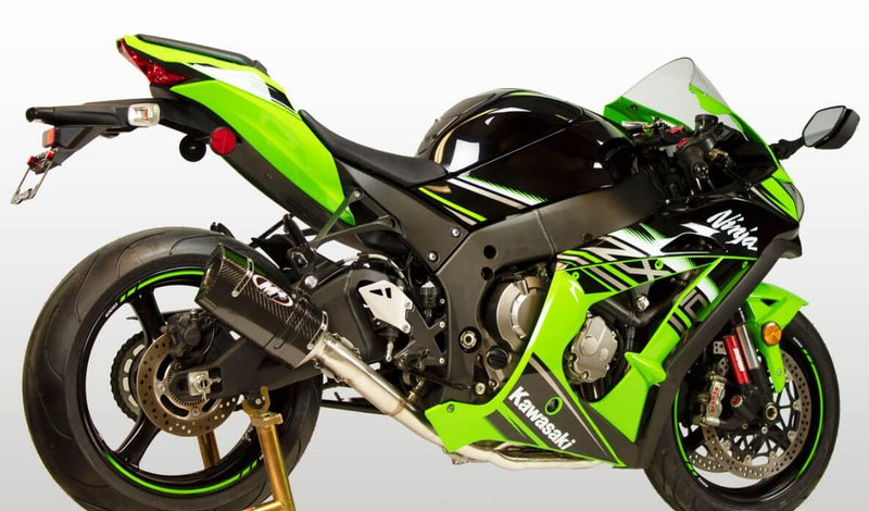 M4 Titanium Full System w/ Carbon Fiber Tech1 Exhaust for '16-'21 Kawasaki ZX10R