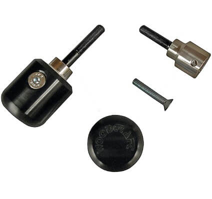 Woodcraft Frame Slider Kit for '99-'07 Suzuki Hayabusa