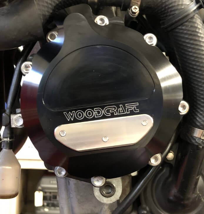 WoodCraft LHS Stator Cover '07+ Kawasaki ZX6R﻿