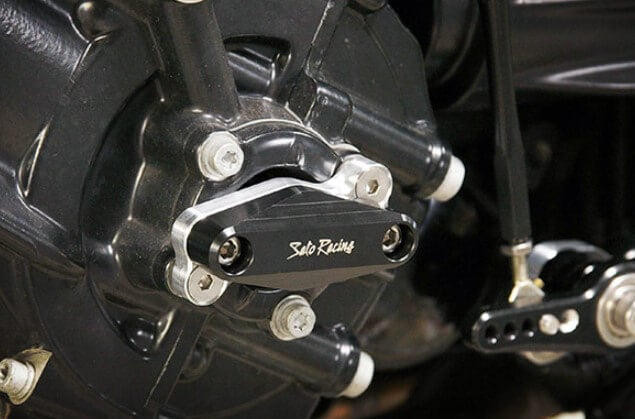 Sato Racing Engine Slider BMW '05-'08 K1200R, '09-'14 K1300R - Left Side