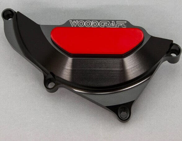 WoodCraft LHS Engine Cover Protector (Stator) '15-'21 Yamaha R3/MT-03
