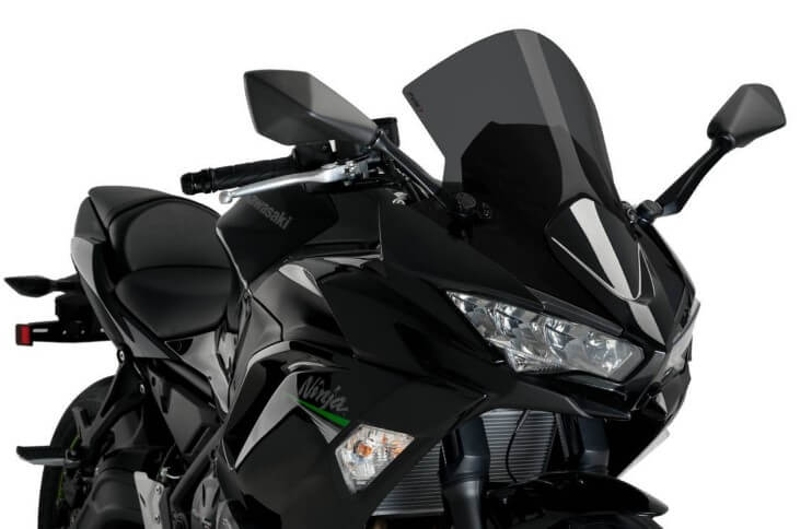 Puig R-Racer Windscreen '20+ Kawasaki Ninja 650