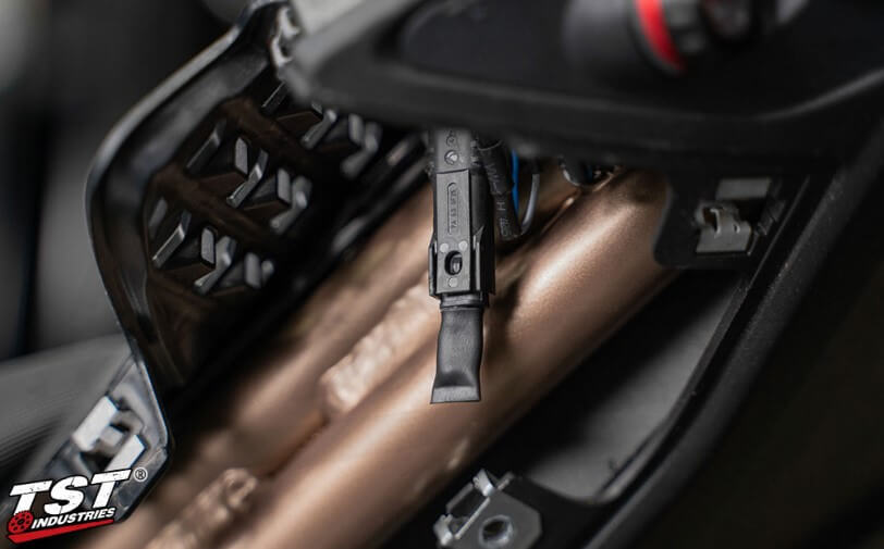 TST Industries  License Plate Light Delete Plug '20-'22 BMW S1000RR