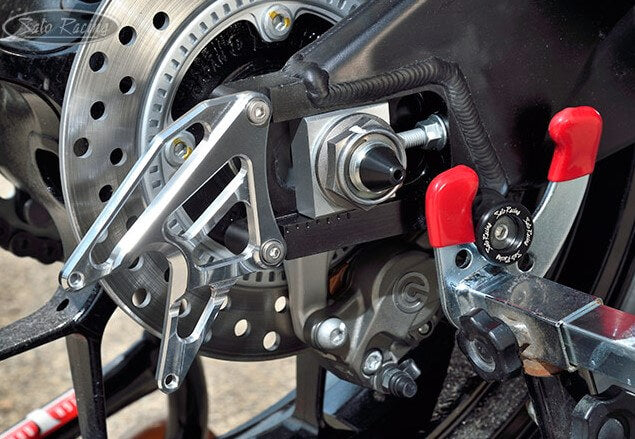 Sato Racing (Race Concept) Rear Axle Sliders 2020+ Honda CBR1000RR-R