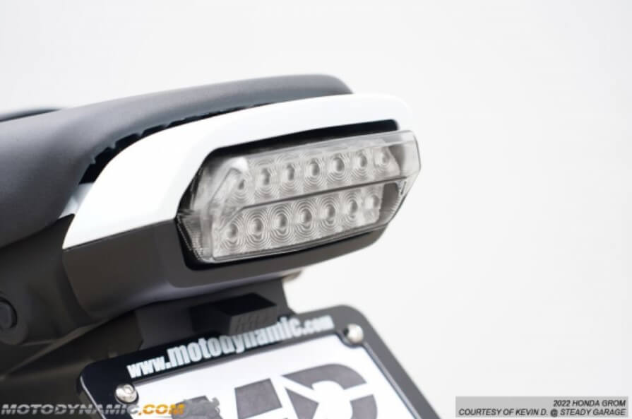 Motodynamic Sequentail LED Tail Light V2 for 2022 Honda Grom
