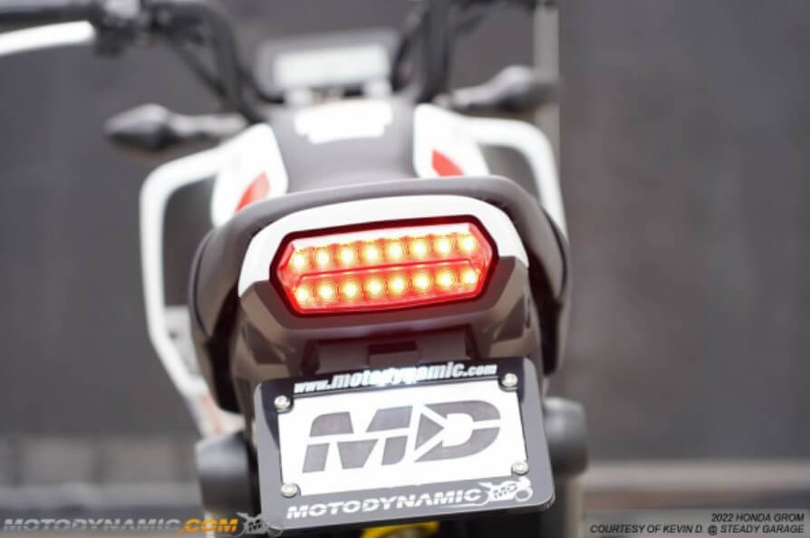 Motodynamic Sequentail LED Tail Light V2 for 2022 Honda Grom