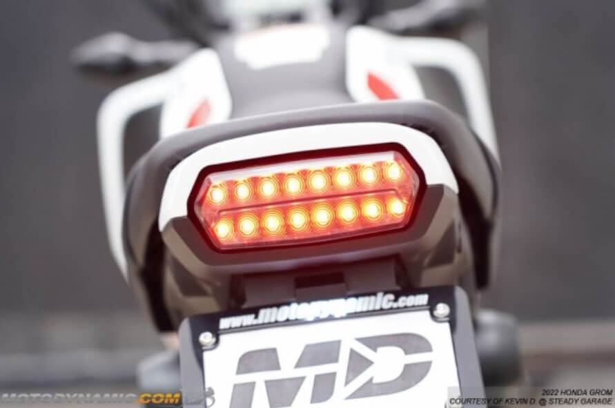Motodynamic Sequentail LED Tail Light V2 for 2022 Honda Grom
