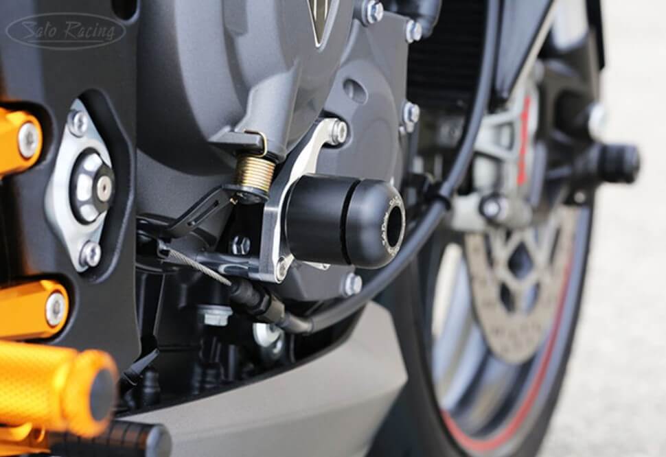 Sato Racing Engine Slider Triumph '13-'17 Daytona 675/R /'17-'20 Street Triple/RS