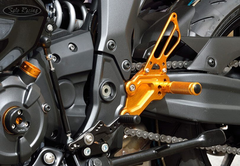 Sato Racing Adjustable Rear Sets '22 Yamaha R7