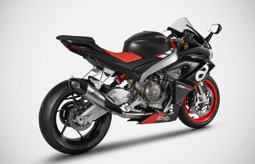 ZARD Titanium Racing Full Exhaust 2021-2022 Aprilia RS 660