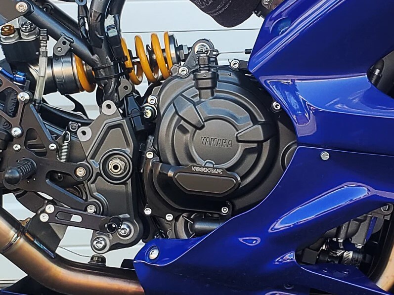WoodCraft Right Side Engine Cover (Water Pump) '15-'22 Yamaha FZ07/MT07/XSR700/Tenere 700/R7