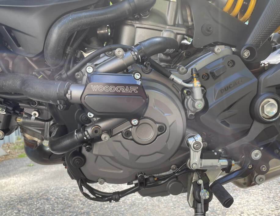 Woodcraft LHS Water Pump Cover Protector '21-'22 Ducati Monster