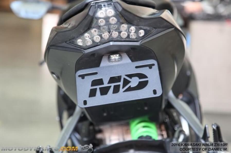 Motodynamic Fender Eliminator Kawasaki '19-'22 ZX-10R/R /'18 ZX-10R SE