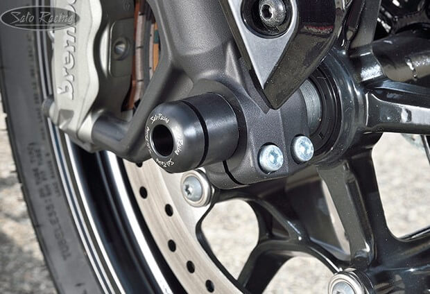 Sato Racing Front Axle Sliders 2019 Indian FTR 1200