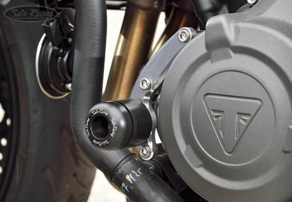 Sato Racing LHS Engine Slider '13-'16 Street Triple 675, '21- Trident 660