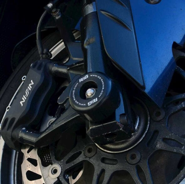 R&G Racing Fork Sliders/Protectors for '03-'12 Kawasaki ZX-6R, '06-'19 ZX-14R (ZZR1400), '07-'18 GTR1400 Concours