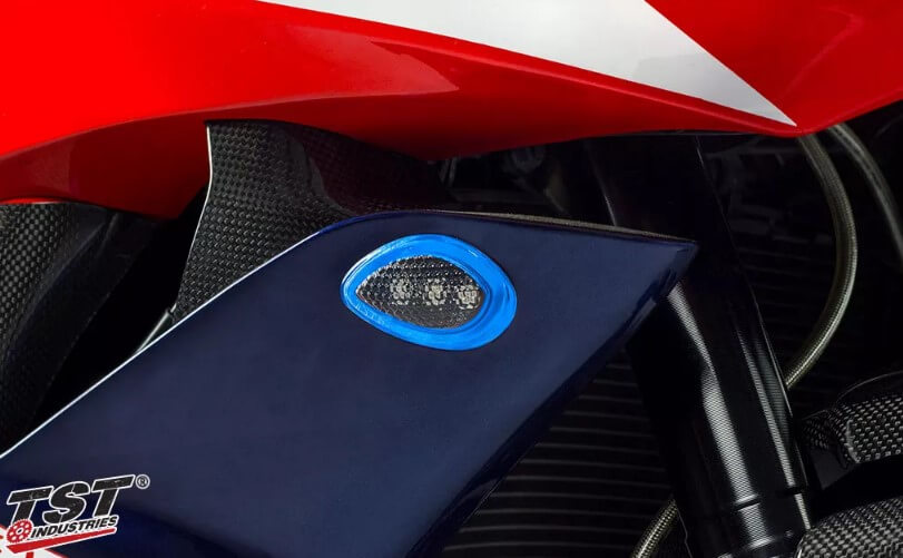 TST Industries LED Halo-1 Flushmount Turn Signals for '07-'12 Honda CBR600RR