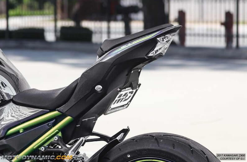 Motodynamic Low Profile Fender Eliminator '17-'19 Kawasaki Z900