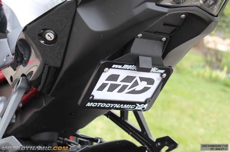 Motodynamic Low Profile Fender Eliminator '20-'24 Kawasaki Z900/Z H2