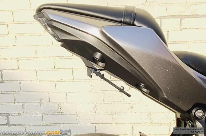 Motodynamic Low Profile Fender Eliminator '17-'22 Kawasaki Z650/Ninja 650