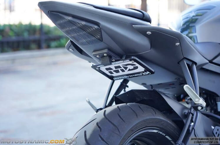 Motodynamic Low Profile Fender Eliminator '06-'16 Yamaha R6